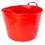 Red Gorilla Tub Flexi Large 38 Litres in Red